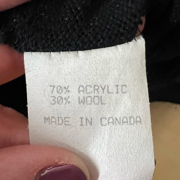 VTG Norm Thompson Wool Leather 3D TEXTURED SWEATER XL Coogi Style Biggie Cosby - Picture 9 of 9